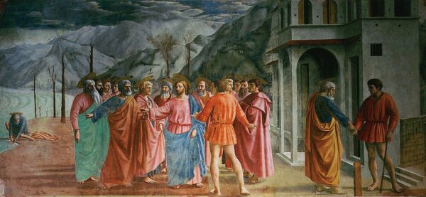 masaccio the tribute money 1424